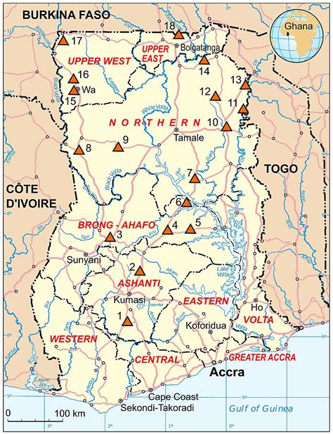 List of cities in Ghana .
